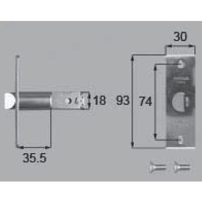Lixil リクシル トステム 錠 玄関 店舗 勝手口 テラスドア ラッチ 箱錠 D1x D1x Homematerial 通販 Yahoo ショッピング