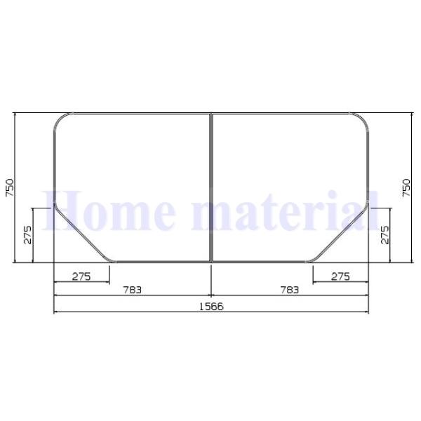 トクラス　風呂ふた 750x1566mm 新品未使用　 FFDGDW9AB YAMAHA（ヤマハ） 送料無料 TOCLAS お風呂のふた TOCLAS トクラス (旧