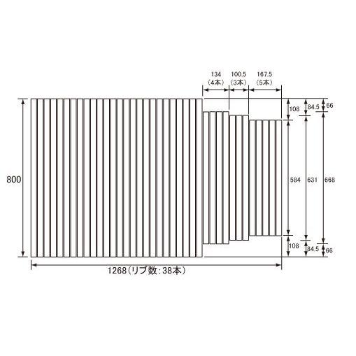 Panasonic（パナソニック） お風呂のふた （松下電工 ナショナル
