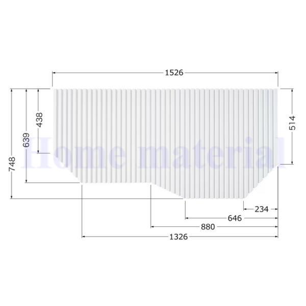 hanausa20サマ専用　 (旧ヤマハ)新73Ｌ 【新品番】FFMADW2X1 YAMAHA（ヤマハ） お風呂のふた TOCLAS トクラス (旧ヤマハ） 63L
