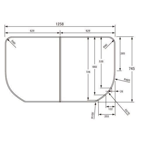 Panasonic（パナソニック） お風呂のふた （松下電工 ナショナル