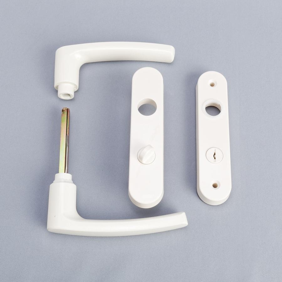 送料込み パナソニック バスルーム部品 スイングドア用:レバーハンドル(オフホワイト)<金属製> 品番：GRXB75S1R1010 (後継品 GRY75S1R1010 ) | Panasonic