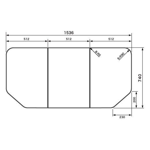風呂蓋　パナソニック Panasonic お風呂のふた パナソニック （松下電工 ナショナル