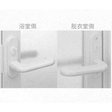 LIXIL（リクシル） ○ YKK 浴室 浴室ドア用部品 レバーハンドル 品番