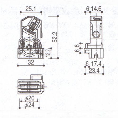 LIXIL（リクシル） YKK 浴室 浴室ドア用部品 戸車 品番:HH−K-39720