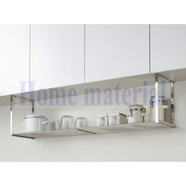 ハウステック キッチンパーツ ラヴィー LOVEE 用 オプション 吊戸棚下用 パイプ棚 幅60cm用 HPS-602