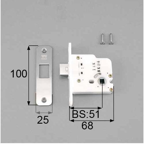 LIXIL（リクシル） 特価 在庫有 トステム 室内建具 ドア 錠 箱錠