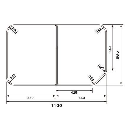 Panasonic（パナソニック） 送料無料 お風呂のふた （松下電工
