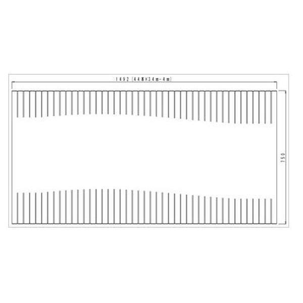 風呂ふた パナソニック 750 1500mm Rlsx74mf1k1c 巻きふた Rlsx74mf1k1の代替品 浴室用具 ナショナル 750 1500mm 松下電工 風呂ふた お風呂のふた Rlsx74mf1k1c Homematerial リブ数 45本
