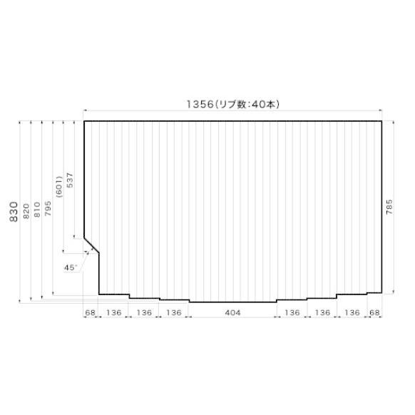 お風呂のふた パナソニック （松下電工 ナショナル） RSS78MN1YMLEC (RSS78MN1YML GVR1264 の代替品）