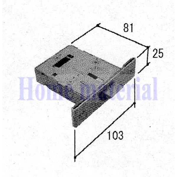 三協アルミ 玄関ドア 部品 玄関錠 把手 取っ手 プッシュプル錠 部品番号 WD3265 1SET