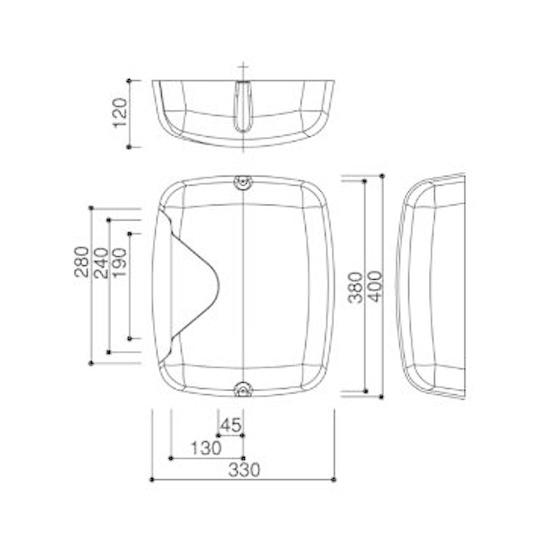 送料込み YKK アパート・マンションドア ポスト・郵便受け ポスト口