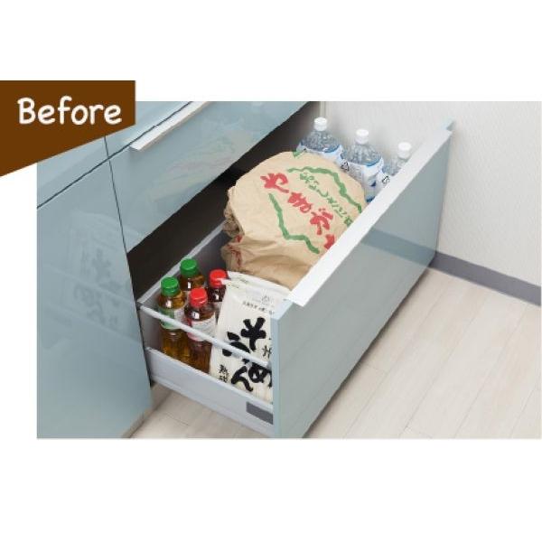 ライザー　米びつ LIXIL 送料込み クリナップ キッチンパーツ 引き出しオプション