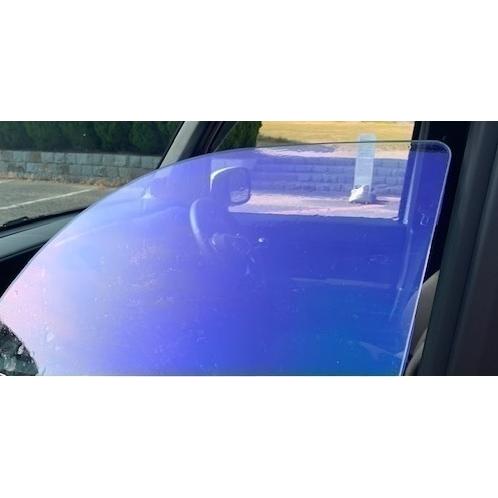 トラック用 ガラスフィルム カット済み 運転席助手席 ライトブルー80 トラック用カット済みフィルム ライトブルー 80% 運転席助手席 2