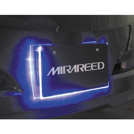 ナンバーエッジイルミ 24V ブルーLED ZM-033 ミラリード : 株式会社