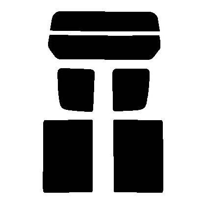 簡単ハードコート　スズキ　エブリィ バン 標準ルーフ DA64V  カット済みカーフィルム　国産 送料無料】ハチマキ エブリィバン DA64V (15%) カット済みカーフィルム バイザー トップシェード 車種別 スモーク 車種専用 スモークフィルム  フロントガラス 成形 フイルム 日よけ 窓 ウインドウ 紫外線 UVカット エブリィバン DA64V DA64 エブリー エブリーバン スズキ ...