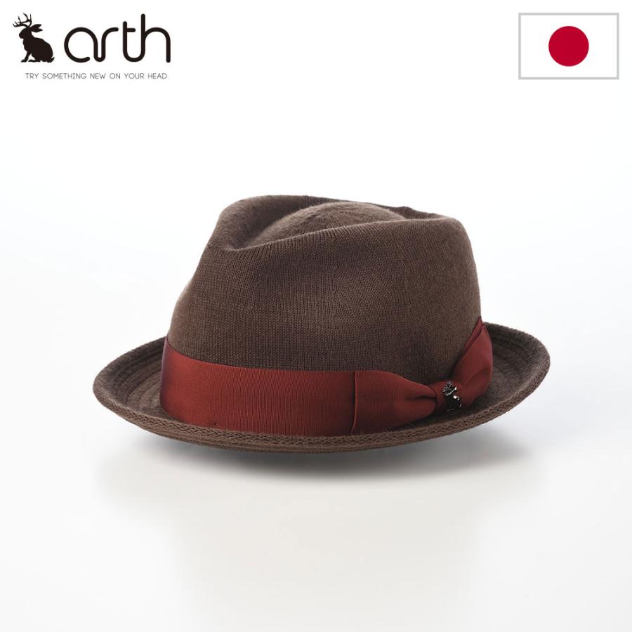 arth（アース） 中折れハット 帽子 メンズ レディース 通年 Thermo