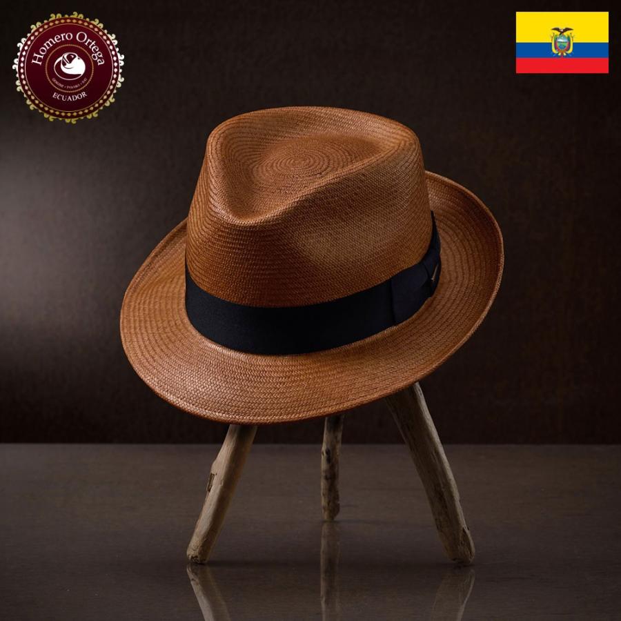 パナマハット 本パナマ 中折れハット ライトブラウン 紳士帽 メンズハット オメロオルテガ ローブレ B064 メンズハット 帽子専門店 時谷堂 通販 Yahoo ショッピング