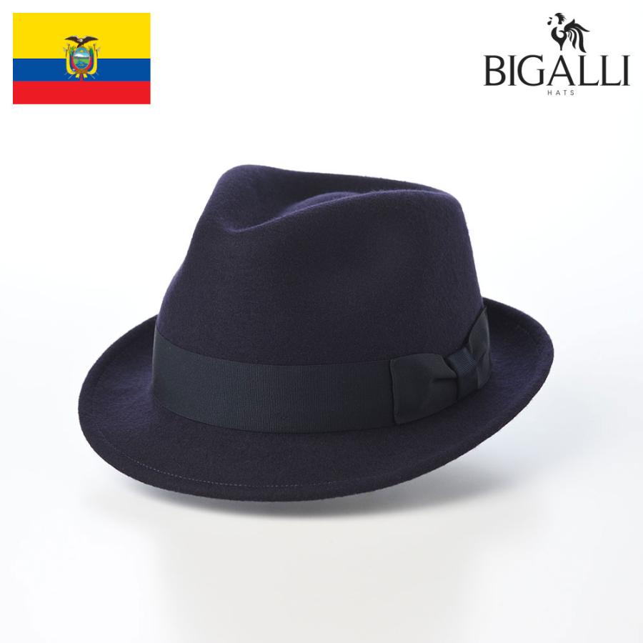 正規品GUCCI フェルトつば広ハット BLUE GUCCI フェルトつば広ハット BLUE