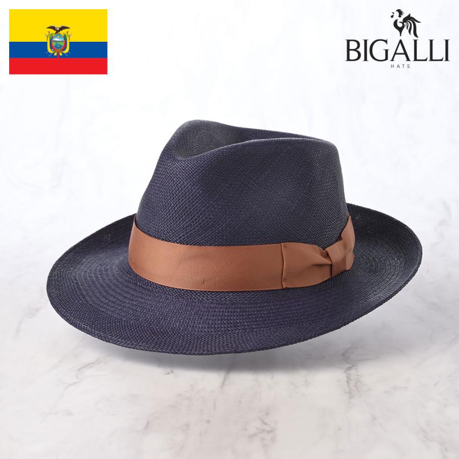 BIGALLI（ビガリ） パナマハット メンズ レディース パナマ帽 中折れ