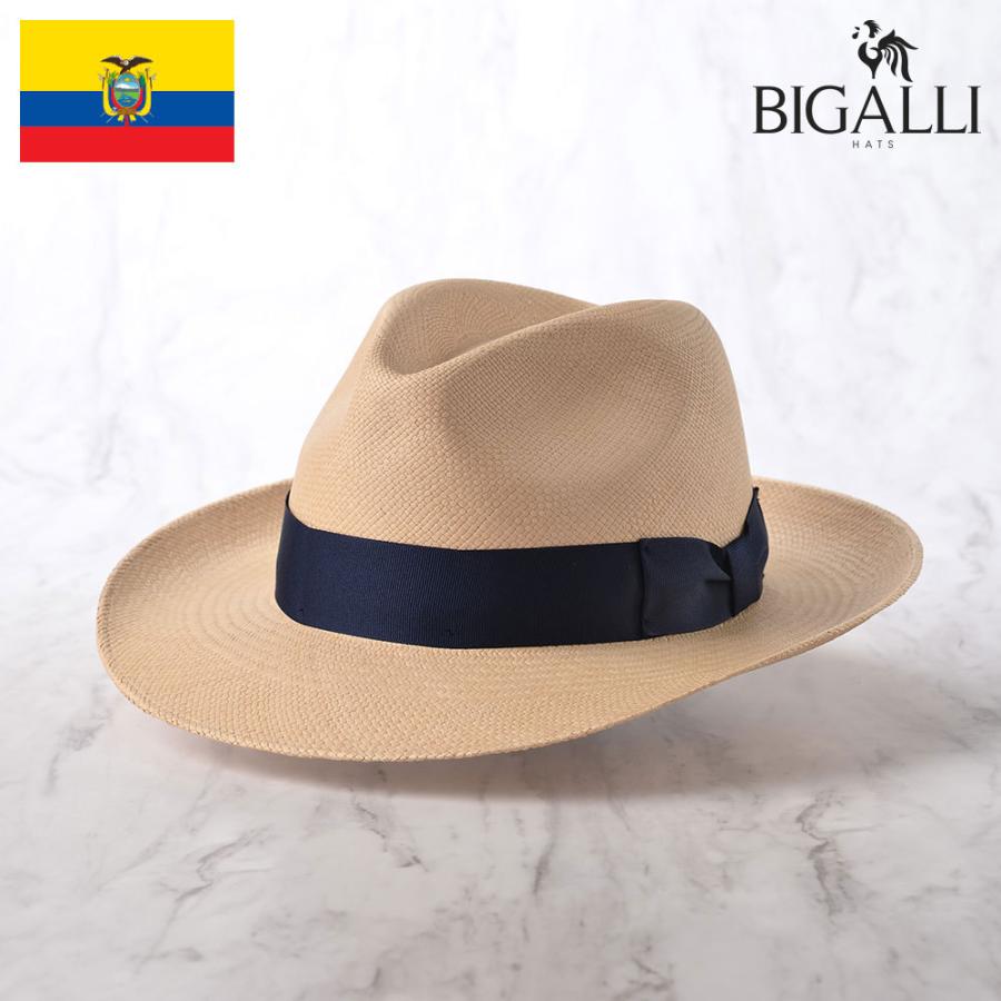 BIGALLI（ビガリ） 【SALE】BIGALLI パナマ帽 中折れハット 帽子