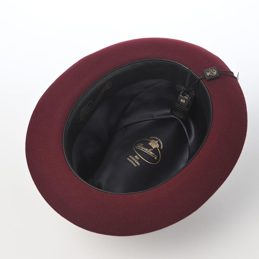 Borsalino 帽子 中折れハット フェルト帽 秋 冬 メンズ 中折れ帽 Borsalino 帽子 中折れハット フェルト帽 秋 冬 メンズ 中折れ帽