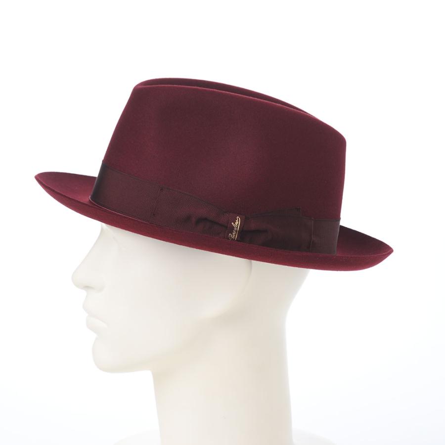 Borsalino 帽子 中折れハット フェルト帽 秋 冬 メンズ 中折れ帽 Borsalino 帽子 中折れハット フェルト帽 秋 冬 メンズ 中折れ帽