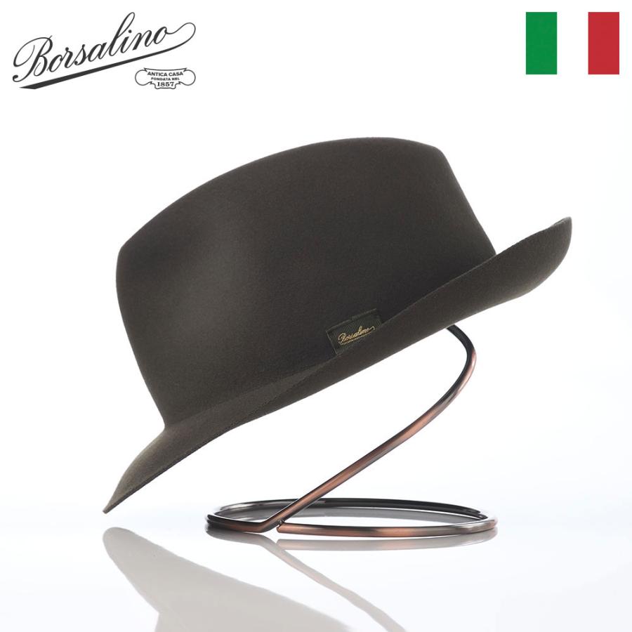 Borsalino（ボルサリーノ） 中折れハット 帽子 メンズ レディース 秋冬