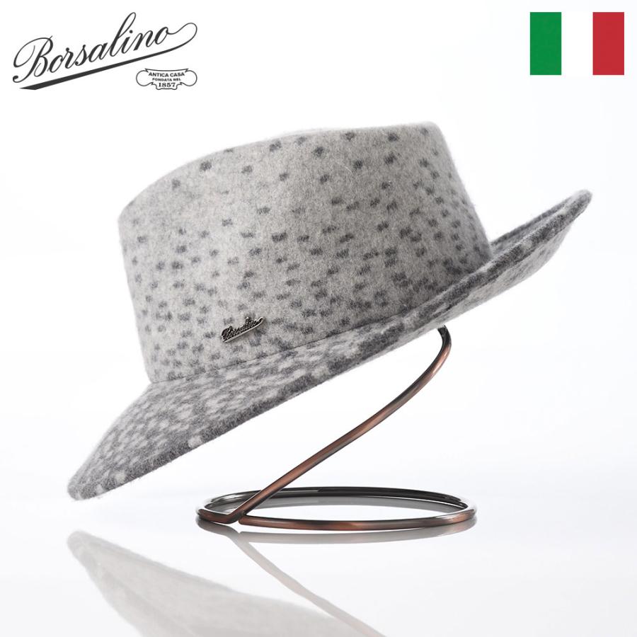 Borsalino 帽子 中折れハット フェルト帽 秋 冬 メンズ レディース 