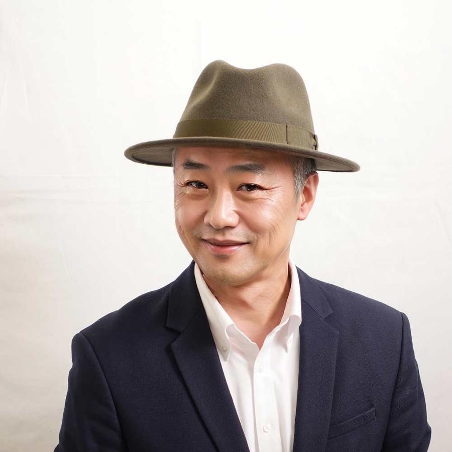 Borsalino 帽子 中折れハット フェルト帽 秋 冬 メンズ Borsalino 帽子 中折れハット フェルト帽 秋 冬 メンズ