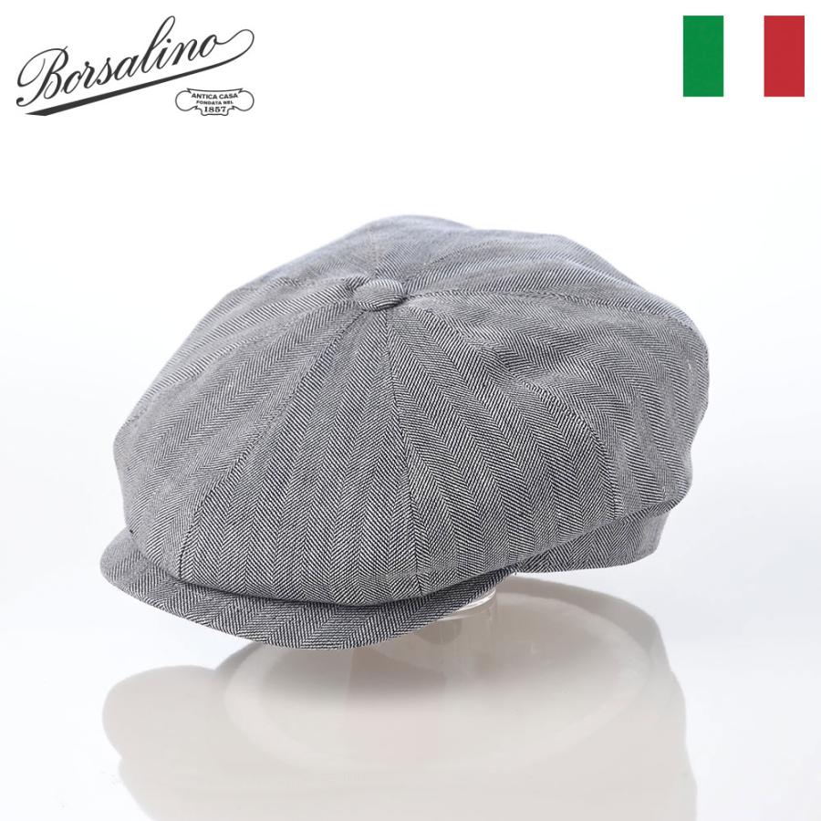 Borsalino（ボルサリーノ） キャスケット ハンチング帽 帽子 春夏