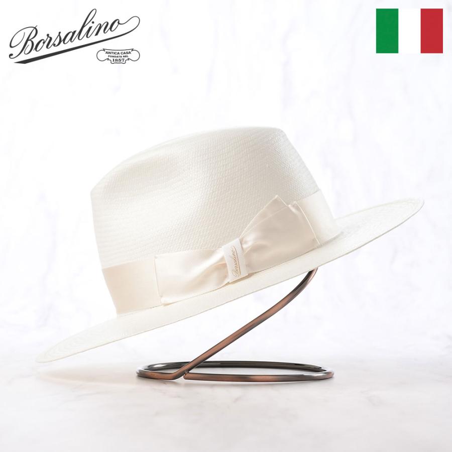 Borsalino ボルサリーノ パナマ帽 中折れハット 春 夏 紳士帽 Borsalino ボルサリーノ パナマ帽 中折れハット 春 夏 紳士帽
