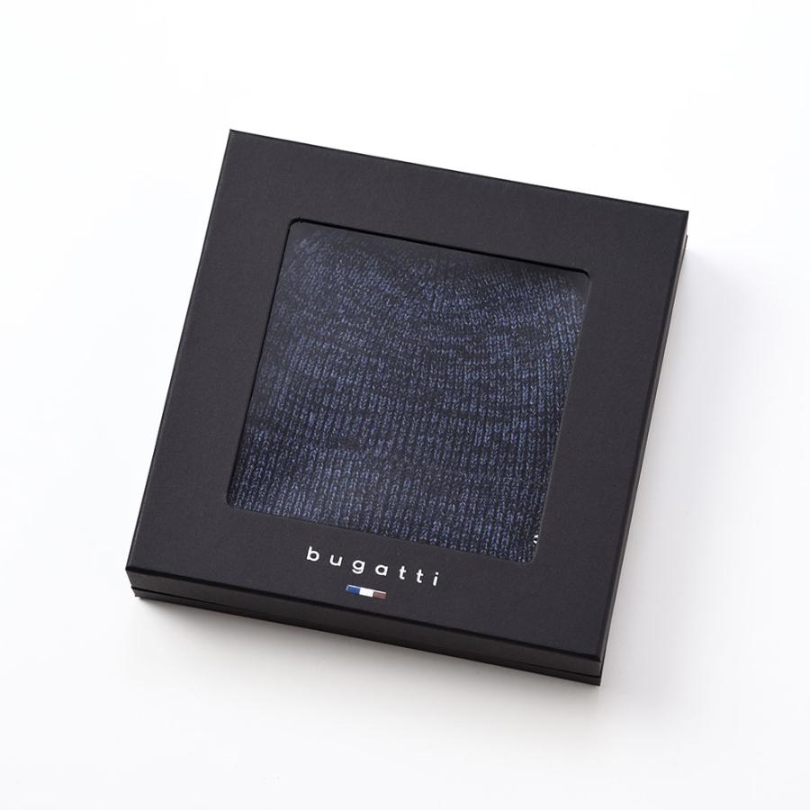 bugatti ニット帽 スカーフ マフラー Virgin Wool Scarf ＆ Beanie（バージンウール スカーフ＆ビーニー） 630214 ネイビー 母の日ギフト_9