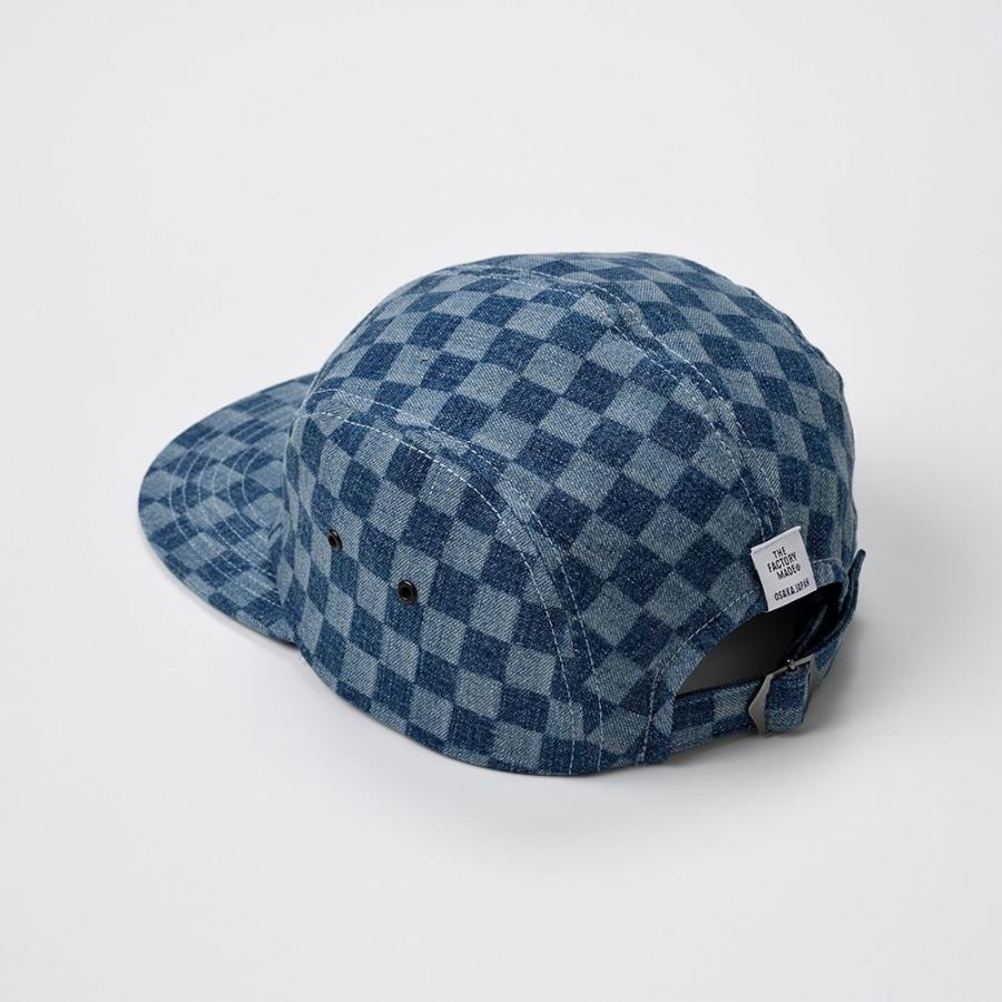 キャップ デニム 帽子 メンズキャップ 市松模様 メンズ レディース 紳士 春夏秋冬 Thefatorymade イチマツキャップ Cfa017 メンズハット 帽子専門店 時谷堂 通販 Yahoo ショッピング