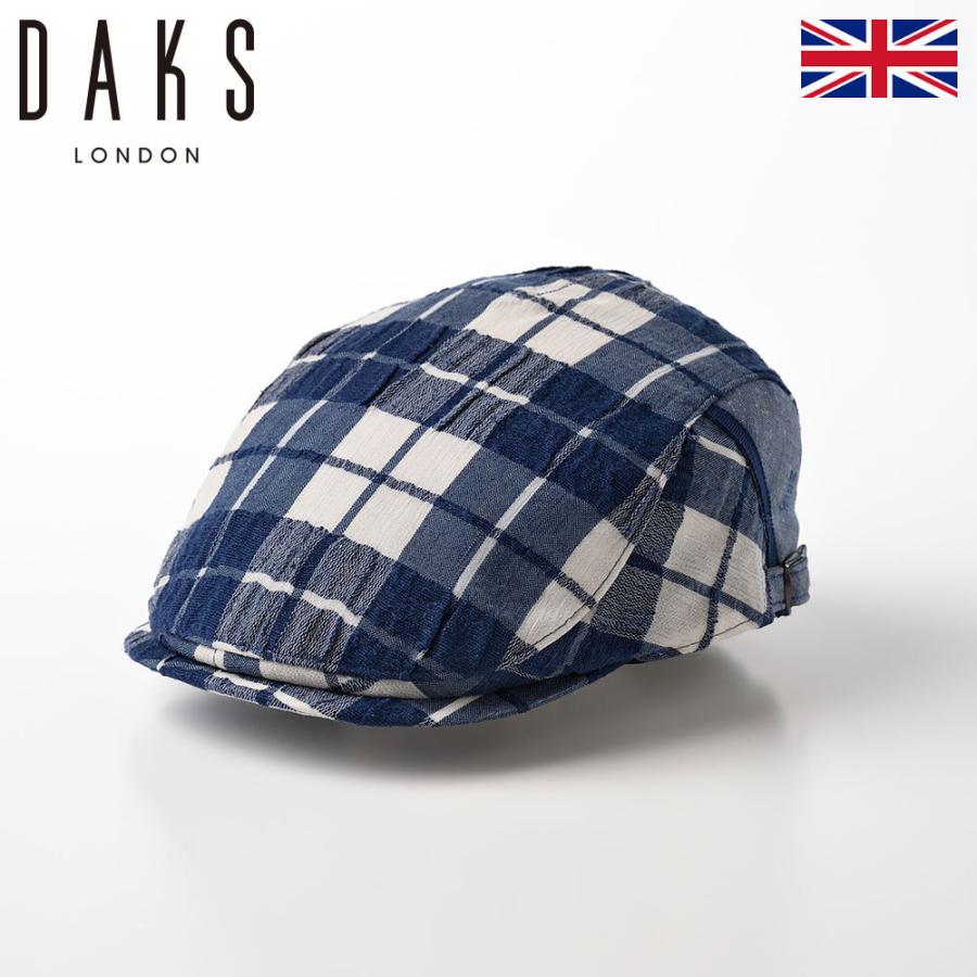 初回限定 Daks ハンチング 帽子 メンズ レディース 春 夏 キャップ おしゃれ カジュアル チェック柄 サイドフリーハンチング チェック D1697 ネイビー 父の日 ギフト 即発送可能 Zoetalentsolutions Com