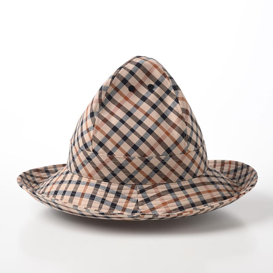 DAKS ハイクラウンハット 帽子 父の日 メンズ レディース 春夏秋冬 マウンテンハット Hat Cotton Tartan(ハット コットンタータン) D1719 ハウスチェック｜homeroortega｜03