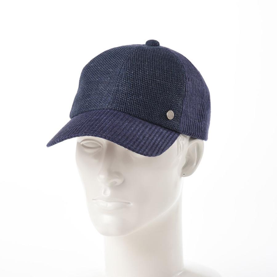 DAKS メッシュキャップ CAP メンズ レディース 春 夏 帽子 大きいサイズ 涼しい 軽量 Cap Rib Linen（キャップ リブリネン） D1727 ネイビー｜homeroortega｜06