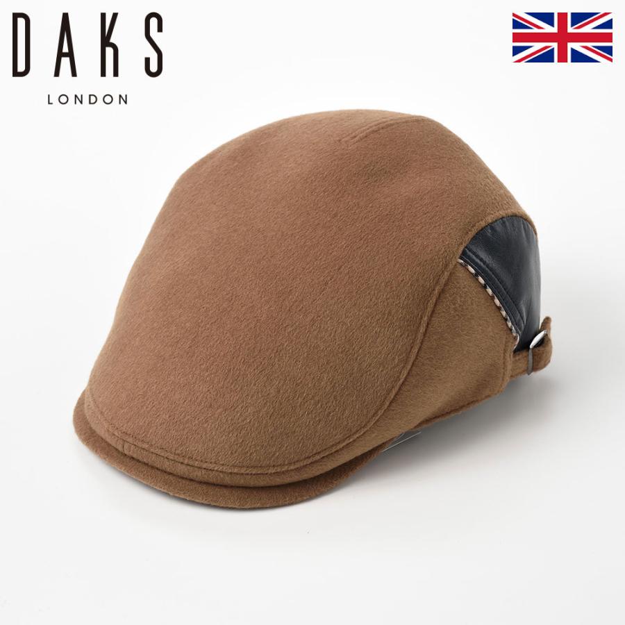 DAKS ダックス 帽子 父の日 メンズ レディース Hunting Wool Mix（ハンチング ウールミックス） D3818n キャメル