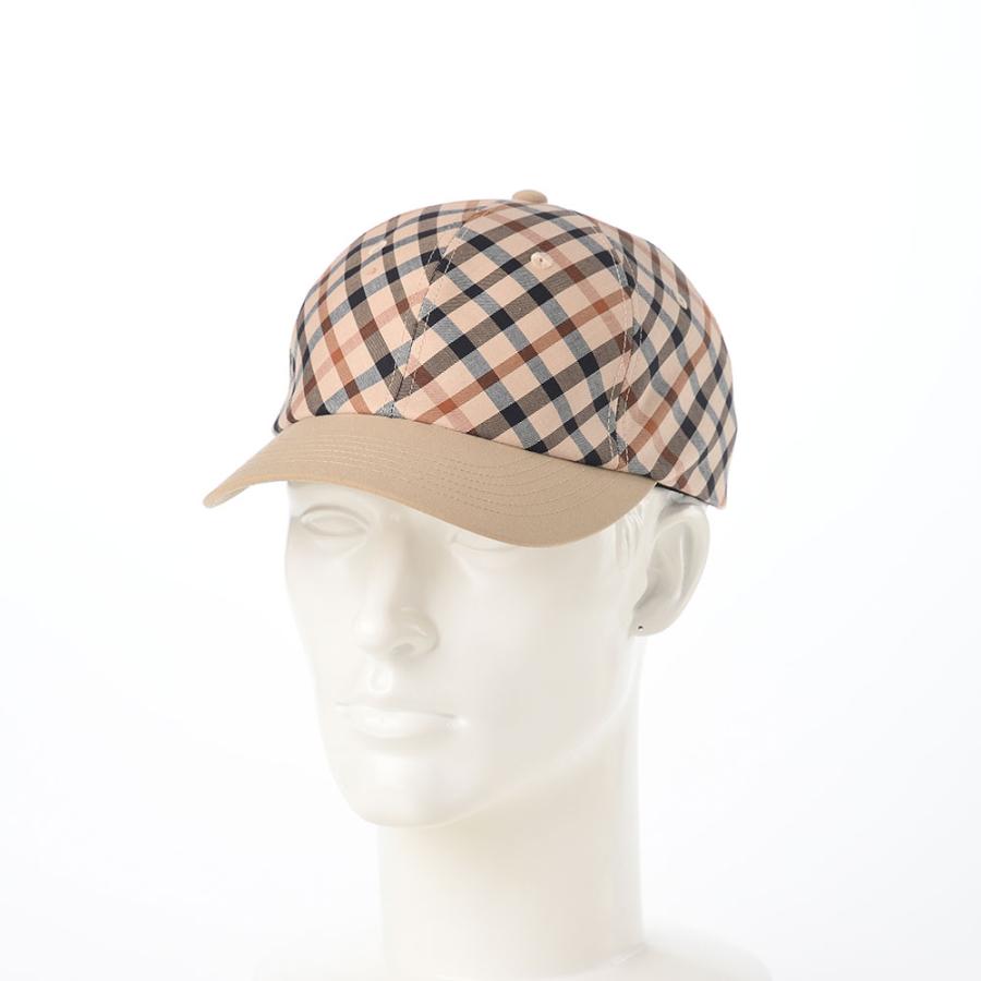 DAKS キャップ 帽子 父の日 CAP メンズ レディース 大きいサイズ Cap Cotton Tartan（キャップ コットン タータン） D3884 ベージュ｜homeroortega｜06