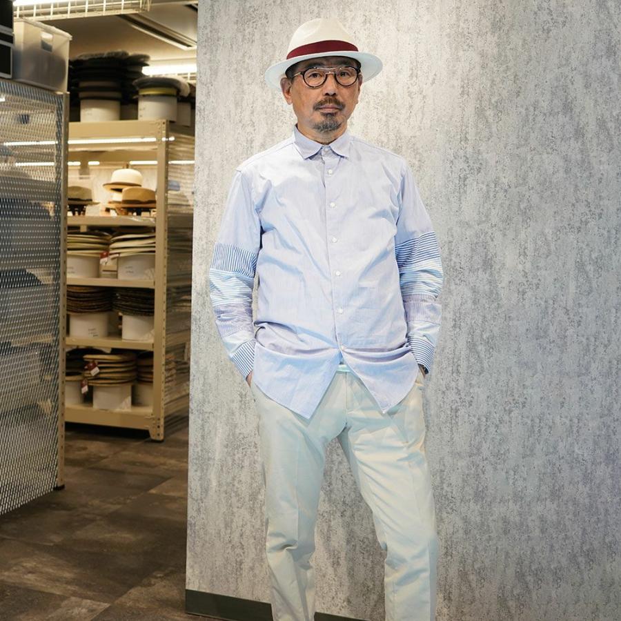 ELOY BERNAL（エロイ ベルナール） パナマ帽子 メンズ 中折れハット 春