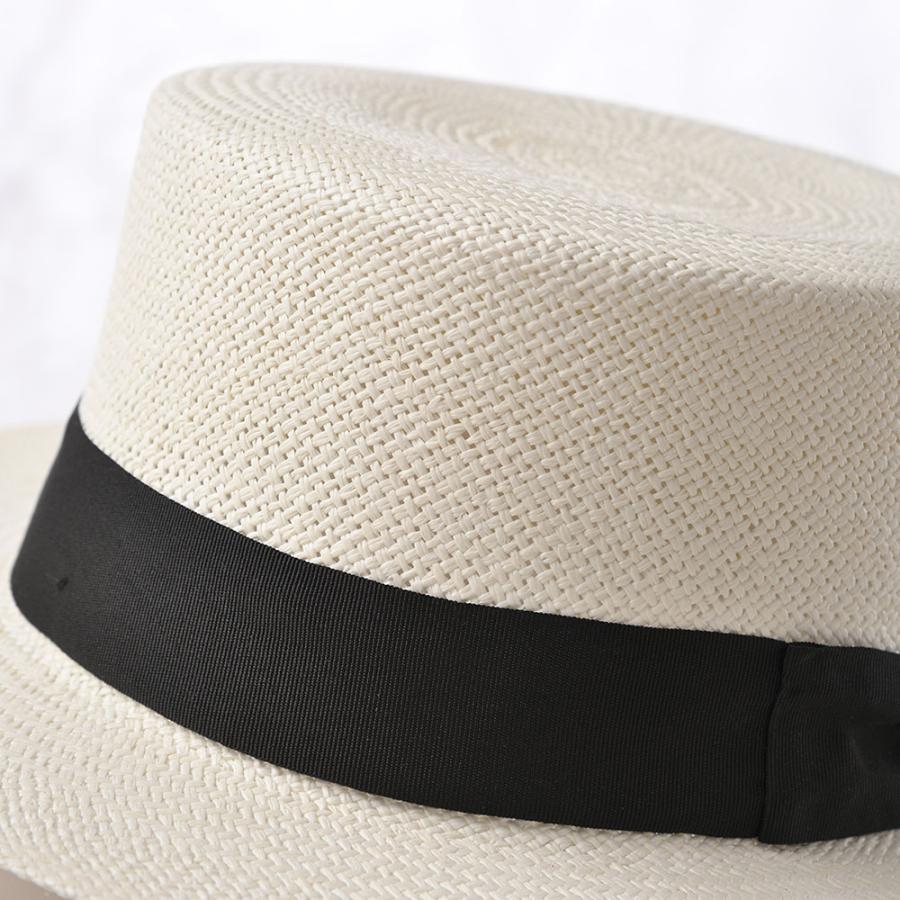 ELOY BERNAL 帽子 父の日 パナマ帽 春 夏 メンズ 大きいサイズ 紳士帽 カンカン帽 ブランド エクアドル CORDOBES（コルドバ） ホワイト｜homeroortega｜05