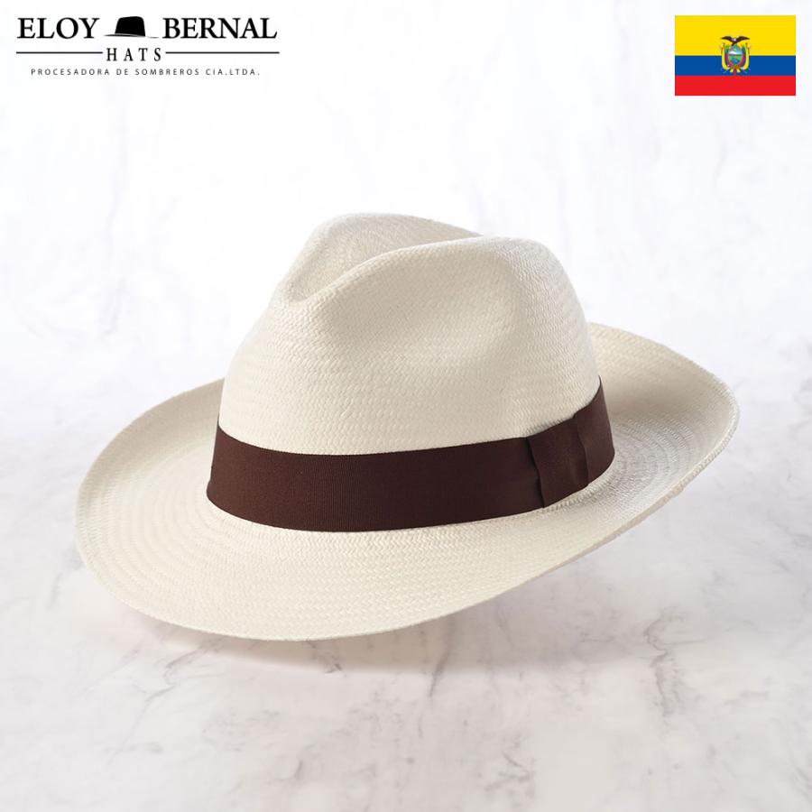 ELOY BERNAL（エロイ ベルナール） パナマハット 中折れハット 帽子