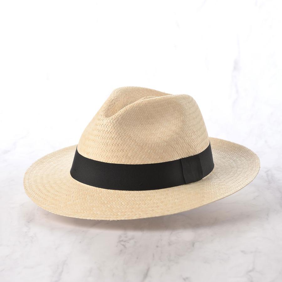 [優待価格]パナマ帽 パナマハット メンズ 春 夏 帽子 父の日 中折れハット 大きいサイズ ELOYBERNAL Standard Panama Hat (スタンダードパナマハット)ナチュラル｜homeroortega｜02