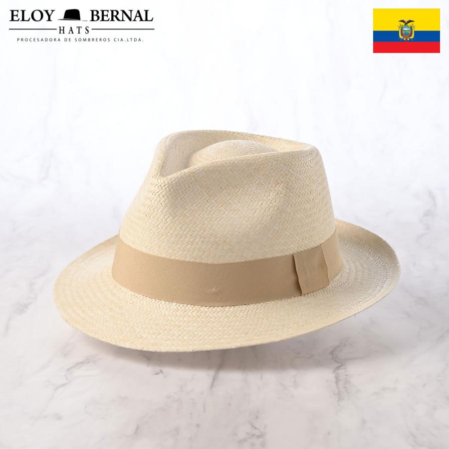 ELOY BERNAL（エロイ ベルナール） パナマ帽 パナマハット メンズ