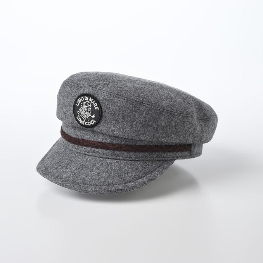 SINACOVA シナコバ 帽子 父の日 メンズ レディース ブランド Marine Cap（マリンキャップ） ES355 グレー 071｜homeroortega｜02