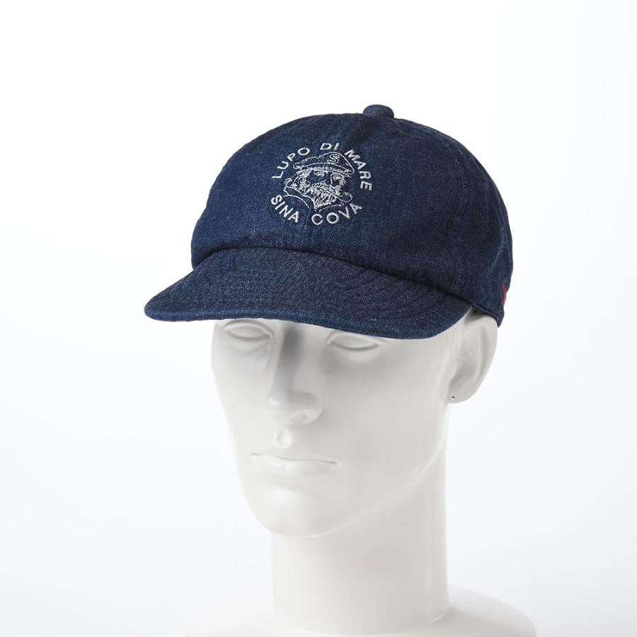 SINACOVA キャップ CAP メンズ 帽子 父の日 春 夏 秋 冬 オールシーズン 大きいサイズ Denim Cap（デニムキャップ） ES553 ネイビー 013｜homeroortega｜06