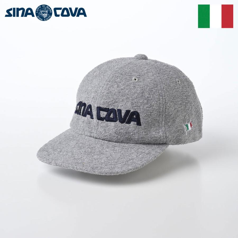 SINACOVA キャップ CAP メンズ 帽子 父の日 春 夏 大きいサイズ カジュアルキャップ Cotton Pile Cap（コットンパイルキャップ） ES603 グレー 071｜homeroortega