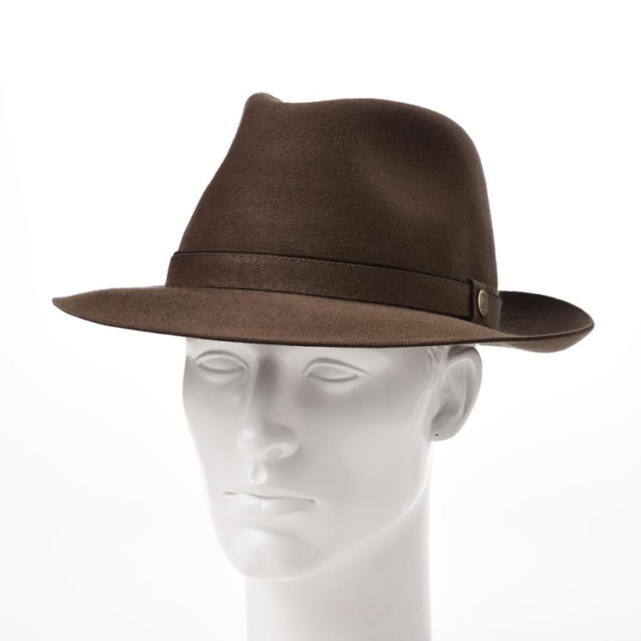 GUERRA 中折れハット フェルト帽 メンズ レディース 父の日 秋 冬 紳士帽 大きいサイズ フォーマル カジュアル Cashmere Hat（カシミヤ ハット） G015 グレー｜homeroortega｜07