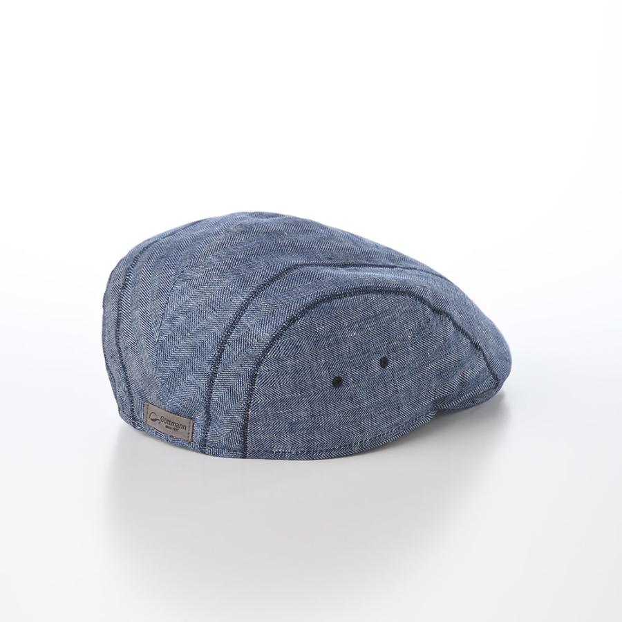 [父の日セール]Gottmann ハンチング帽 帽子 父の日 メンズ キャップ CAP 春 夏 大きいサイズ ブランド Seattle Linen（シアトル リネン） G2827535 ネイビー｜homeroortega｜03