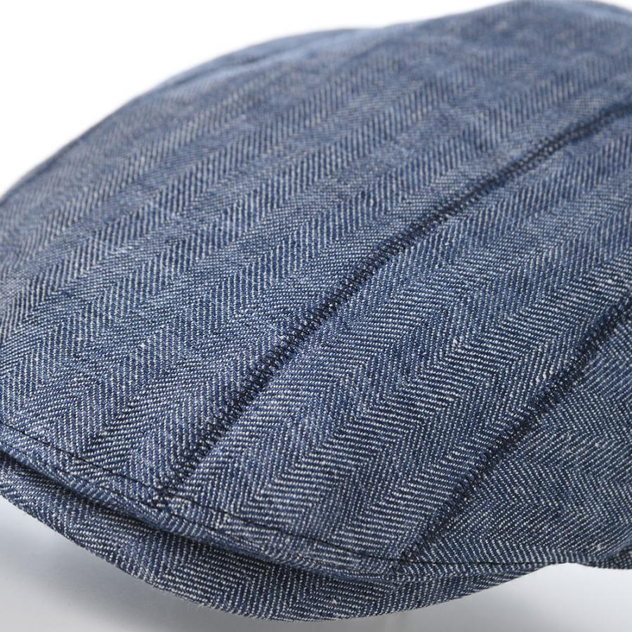 [父の日セール]Gottmann ハンチング帽 帽子 父の日 メンズ キャップ CAP 春 夏 大きいサイズ ブランド Seattle Linen（シアトル リネン） G2827535 ネイビー｜homeroortega｜04